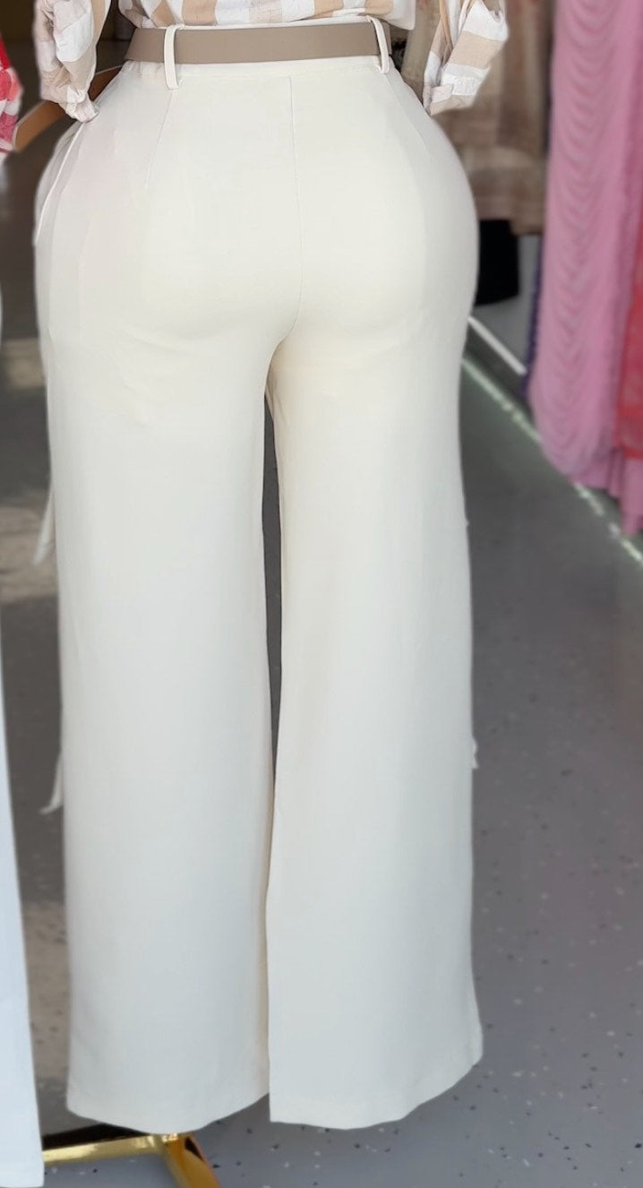 Pantalon Beige