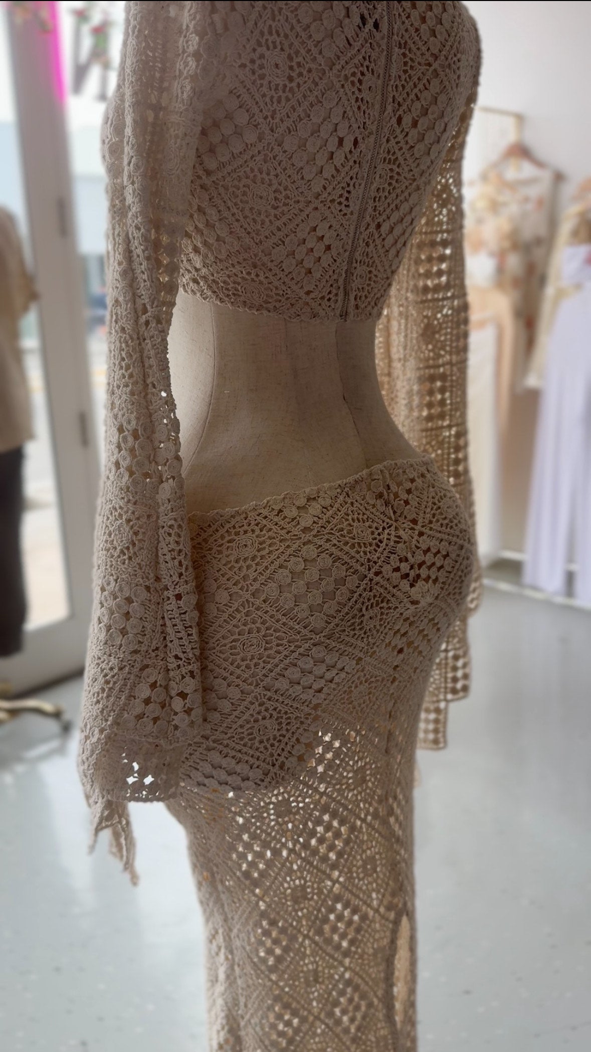 Vestido Crochet