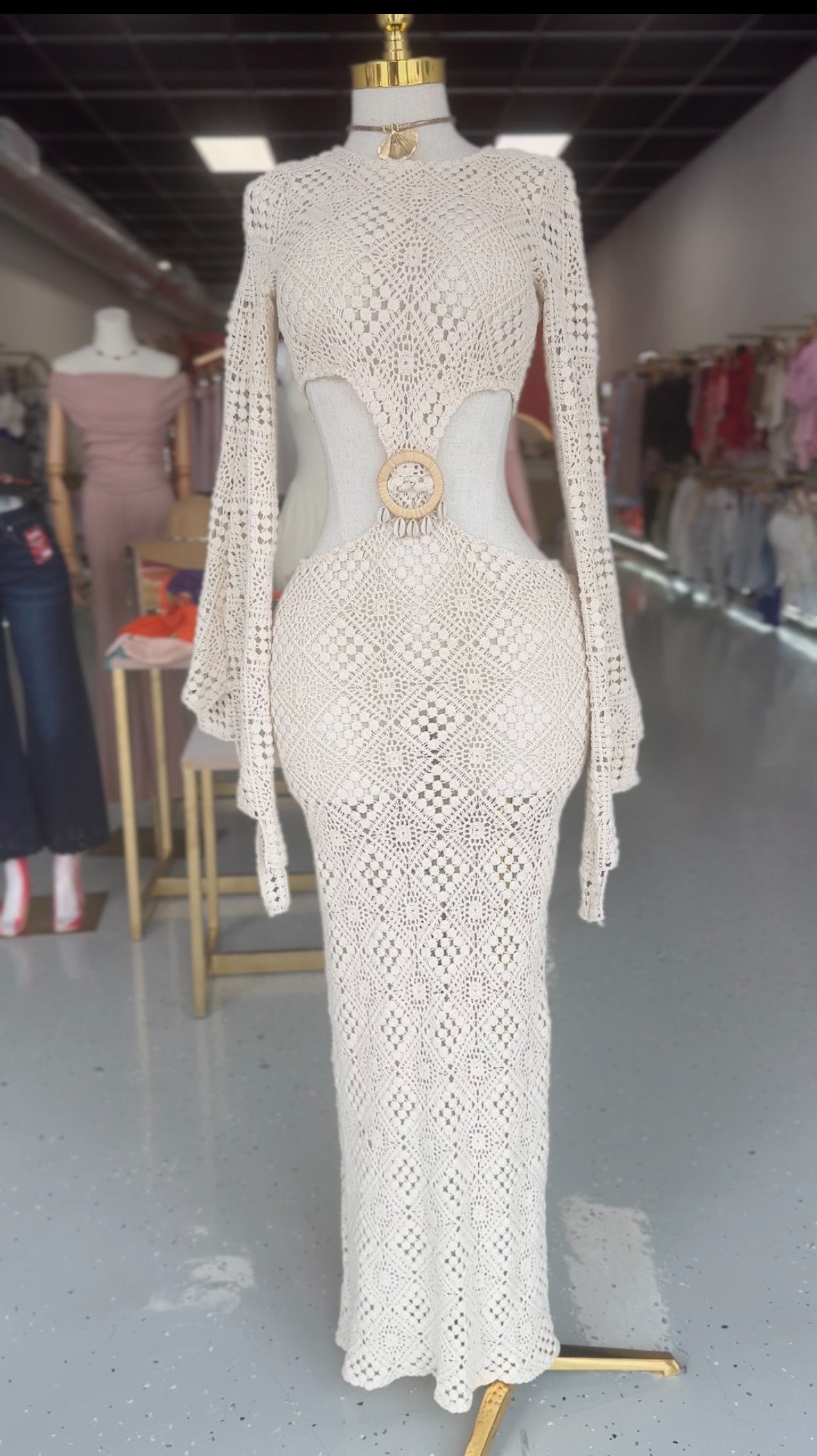 Vestido Crochet