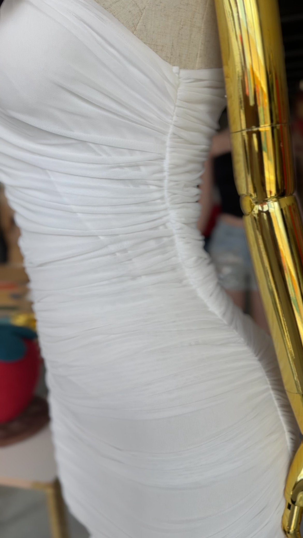 Vestido mangas