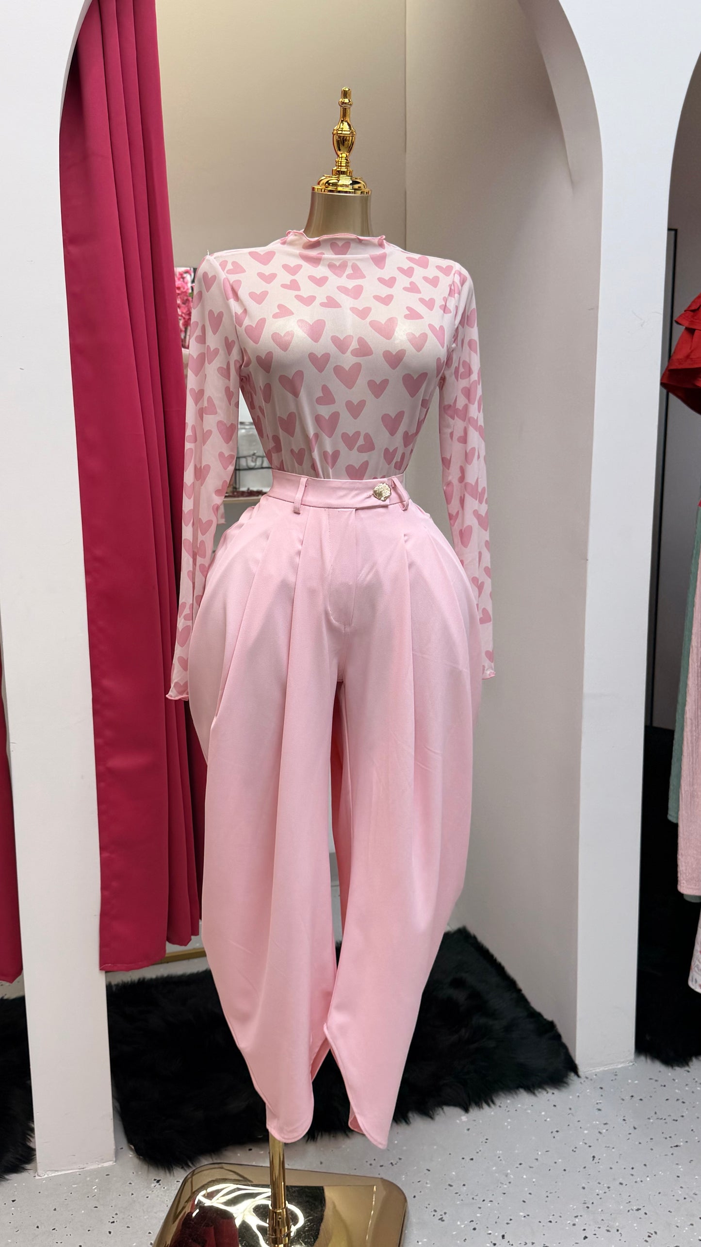 Pants ballon pink