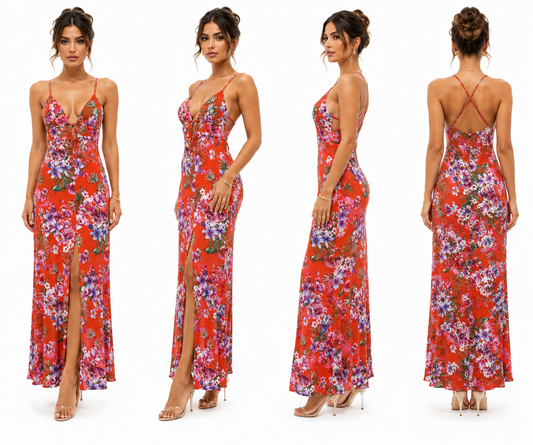 Maxi Floral Dress