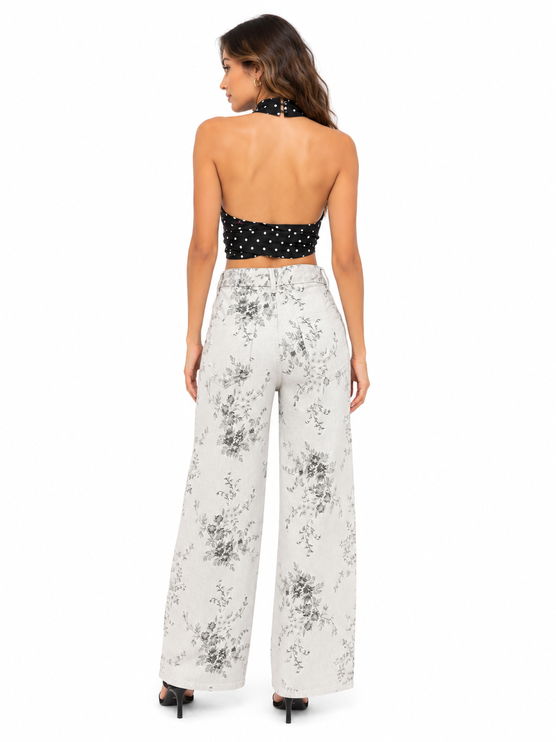 Non Stretch Wide Leg Jeans 🍓⭐️
