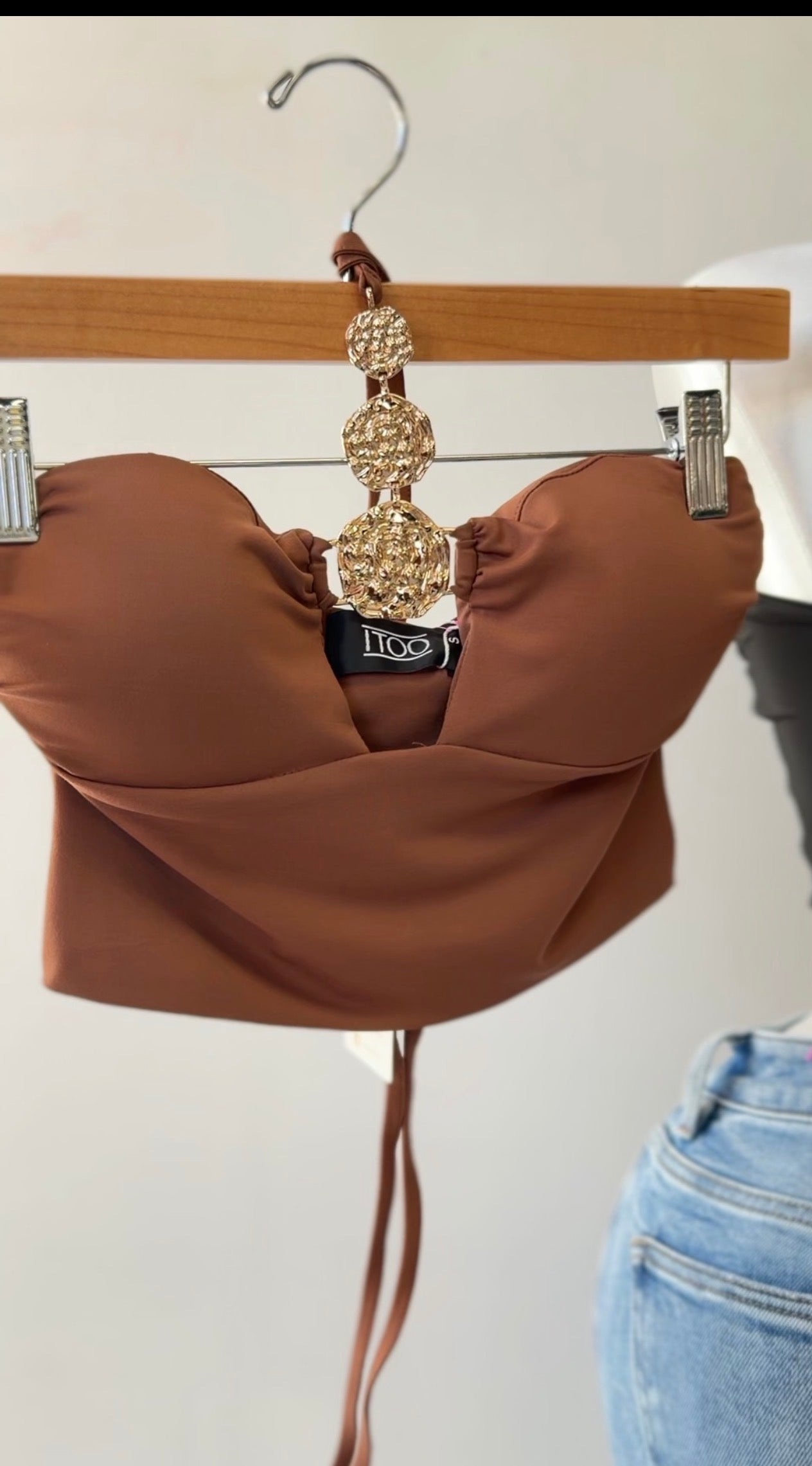 Cut-Out Chain Top