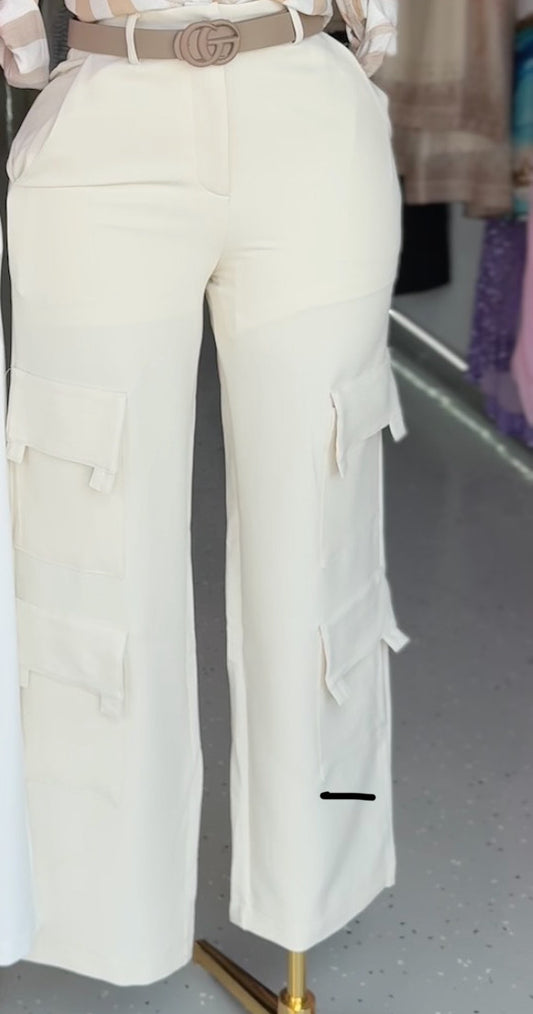 Pantalon Beige