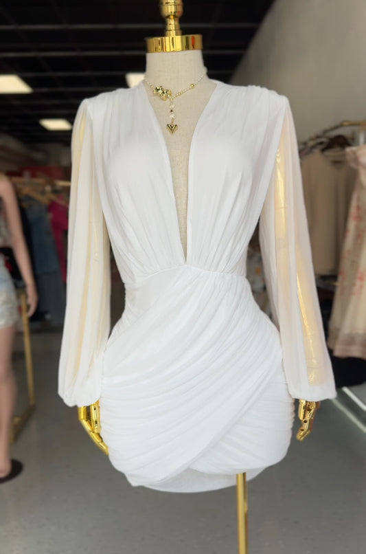 Vestido mangas