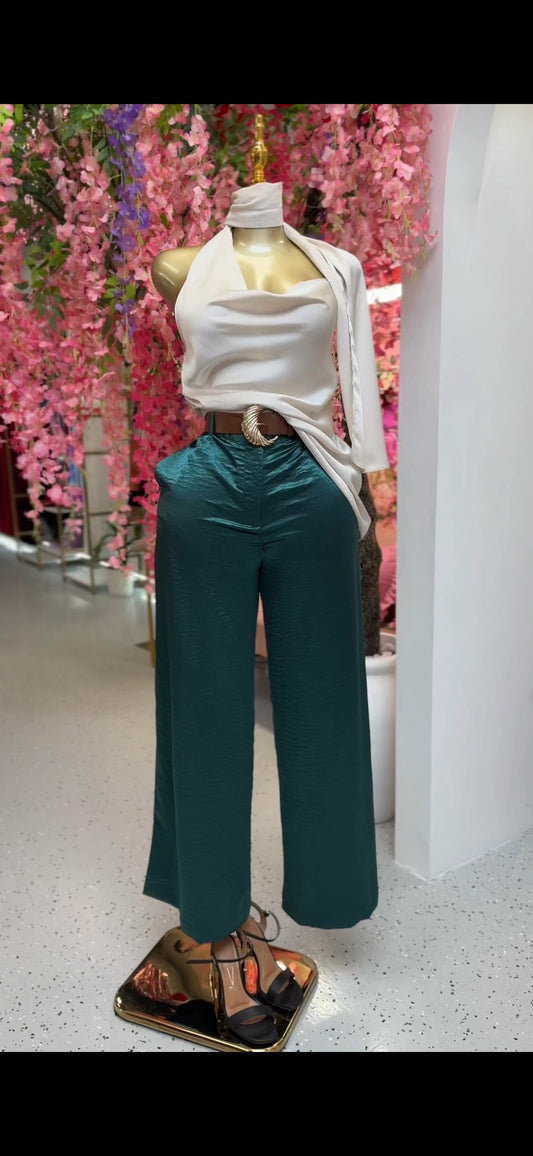 PANTS GREEN
