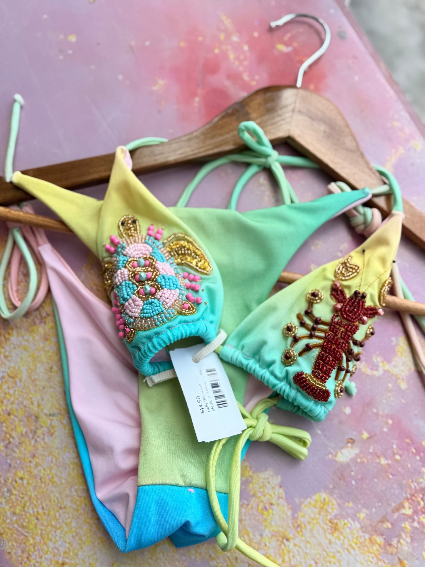 Beaded Sea Life Bikini Set ✨🍓⭐
