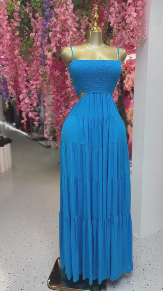 MAXI DRESS BLUE